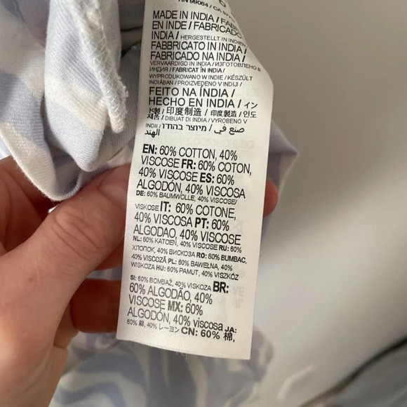 Billabong Heads Up Romper Blue  White Size Small - Picture 8 of 8